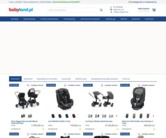 Babyland.pl(Wózki dziecięce i foteliki samochodowe) Screenshot