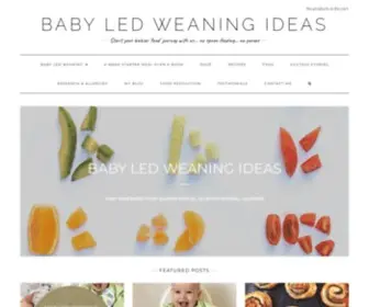 Babyledweaningideas.com(Baby Led Weaning Ideas) Screenshot