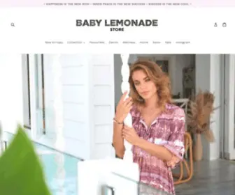 BabylemonadeStore.com.au(Baby Lemonade Store) Screenshot