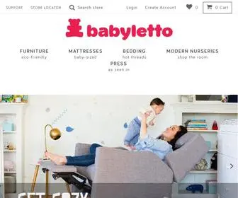 Babyletto.com(Modern Cribs) Screenshot
