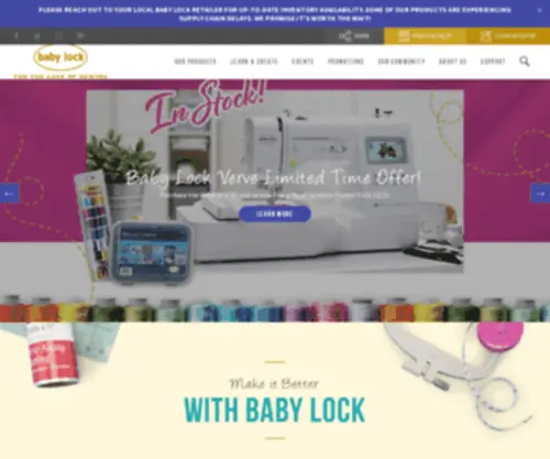 Babylock.net(Babylock) Screenshot