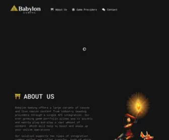 Babylon-Gaming.com(Babylon Gaming) Screenshot