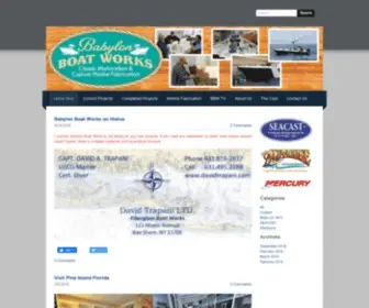 Babylonboatworks.com(Home New) Screenshot