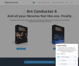 Babylonwaves.com(Articulation templates for Logic) Screenshot