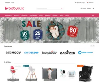 Babylux.nl(De beste winkel voor je baby) Screenshot