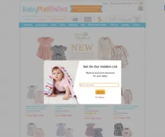 Babymallonline.com(BabyMallOnline cheap baby clothes) Screenshot