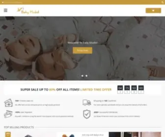 Babymodist.com(Online shopping for Baby Products with free shipping) Screenshot