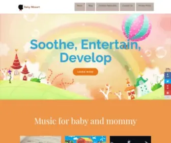 Babymozart.org(Free classical music) Screenshot