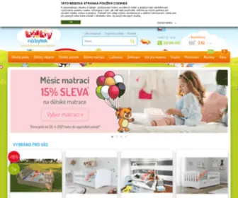 Babynabytek.cz(Dětský nábytek) Screenshot