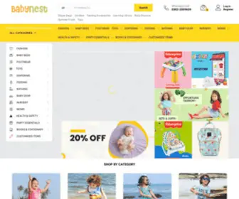 Babynestboutique.com(Baby Nest Boutique) Screenshot