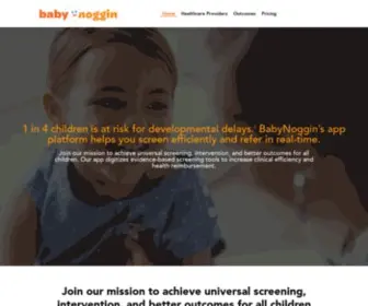 Babynoggin.com(Baby Noggin) Screenshot