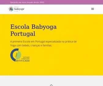 Babyogaportugal.com(Babyoga Portugal) Screenshot