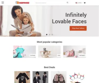 Babyooze.com(Online Store With Free Shipping) Screenshot