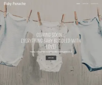 Babypanache.com(Baby Panache) Screenshot