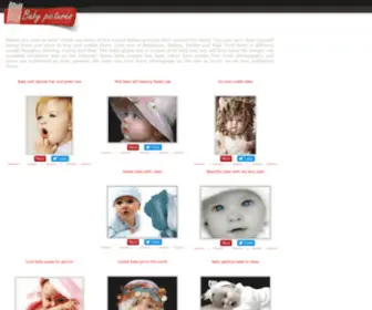 Babyphotospictures.com(Baby Pictures) Screenshot