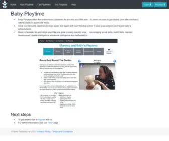 Babyplaytime.co.uk(Babyplaytime) Screenshot