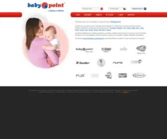 Babypoint.eu(Dětské kočárky) Screenshot