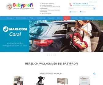 Babyprofi.de(Babyartikel & Erstausstattung online kaufen) Screenshot