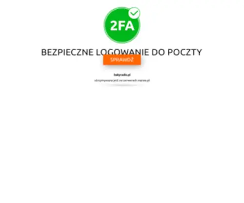 Babyradio.pl(Domena jest utrzymywana na serwerach nazwa.pl) Screenshot