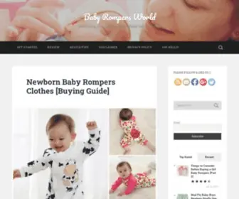 Babyrompers.net(Newborn Baby Rompers Clothes) Screenshot