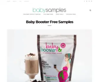 Babysamples.com(Baby Samples®) Screenshot