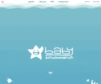 Babyschwimmen.ch(Home) Screenshot