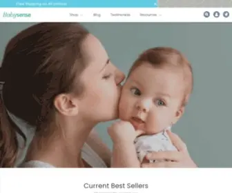 Babysensellc.com(Babysense Monitors) Screenshot