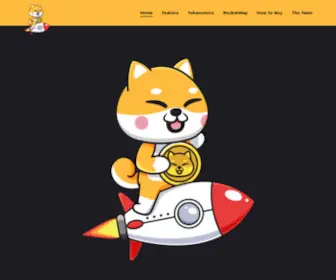 Babyshibarocket.com(Baby Shiba Rocket) Screenshot