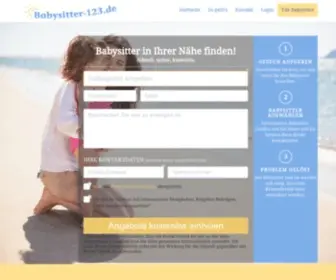 Babysitter-123.de(Kinderbetreuung) Screenshot