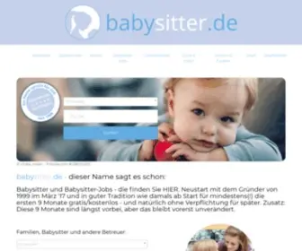 Babysitter.de(Natürlich) Screenshot