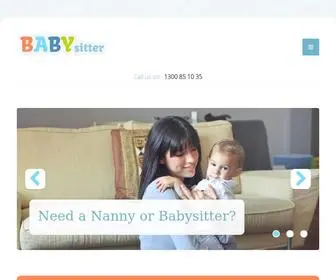 Babysittersnearbyme.com.au(Baby Sitters Near By Me) Screenshot