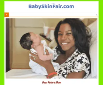 Babyskinfair.com(How to Give Birth to a Fair Skin Complexion Baby) Screenshot