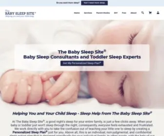 Babysleepsite.com(The Baby Sleep Site) Screenshot