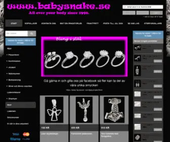 Babysnake.se(Start) Screenshot