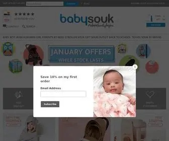 Babysouk.com(Online baby & toddler store) Screenshot