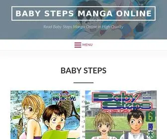 Babystepsmanga.com(Baby Steps Manga Online) Screenshot