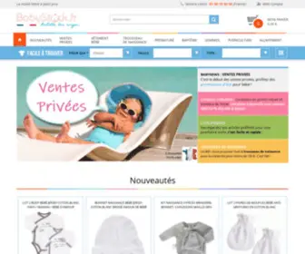 Babystock.fr(Mode bébé de 0 à 2 ans : + de 1200 références à prix discount toute l'année. Jusqu'à) Screenshot