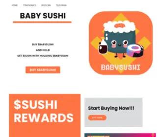 Babysushibsc.com(BABY SUSHI) Screenshot