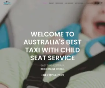 Babytaxiaustralia.com.au(Book a Taxi with Child Seat in Australia) Screenshot