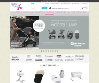 Babythingz.com(Prams, Twin Prams, Pram Clips) Screenshot