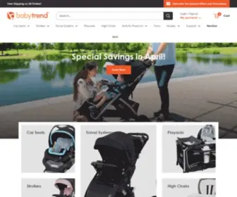 Babytrend.com(Baby Trend®) Screenshot