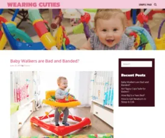 Babywearingschool.com(Wearing Cuties) Screenshot