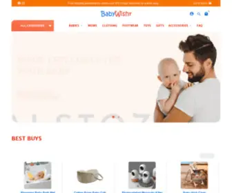 Babywishr.com(BABY WISHR) Screenshot