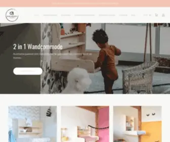 Babywoods.nl(Babywoods "De wandcommode specialist) Screenshot