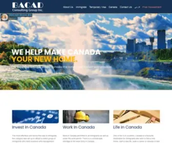 Bacad.com(Consulting Group Inc) Screenshot