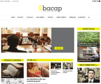 Bacap.com.ar(Bacap Noticias) Screenshot