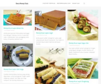 Bacaresepdulu.com(Resep Enak dan Sederhana) Screenshot