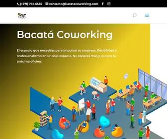 Bacatacoworking.com(Espacio de coworking) Screenshot