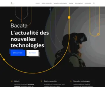 Bacata.net(Actu nouvelles technologies) Screenshot