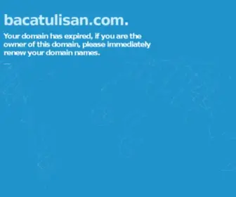 Bacatulisan.com(Bacatulisan) Screenshot